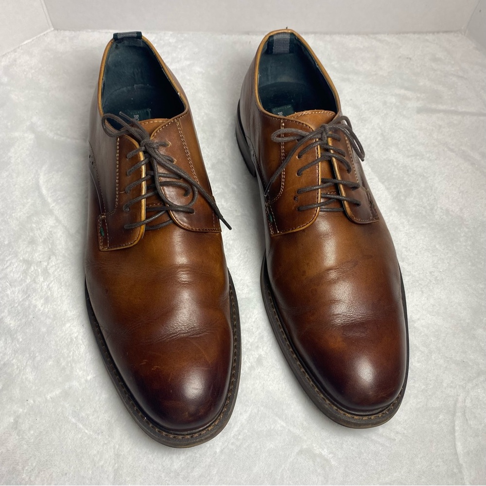 Rodd & Gunn Rich Brown Leather Oxfords EUR 46